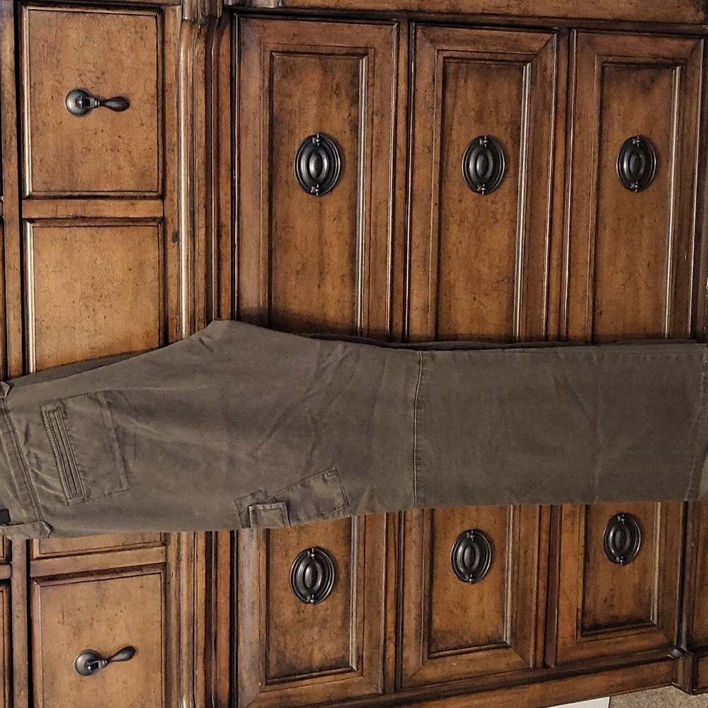 Banana republic y2k wide leg cargo chino pants